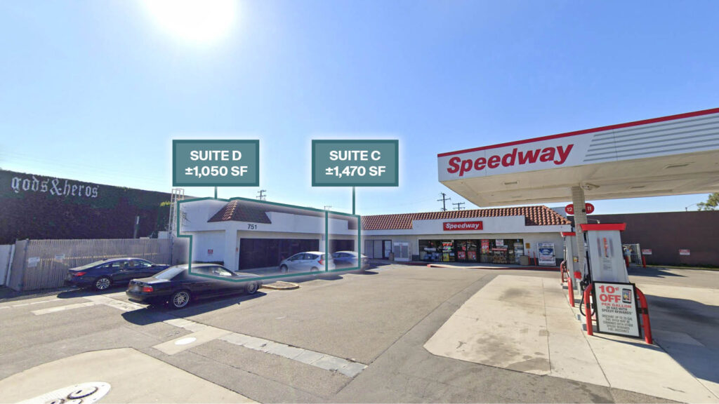 Retail Space for Sublease